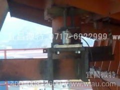 JZ型柱式傳感器安裝在齒輪蝙蝠門機(jī)上