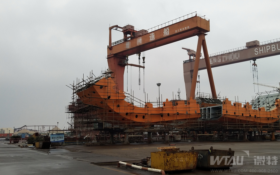 微特舟山300T造船龍門(mén)吊監(jiān)控項(xiàng)目順利驗(yàn)收